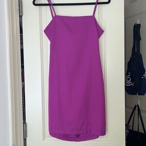 Lulu's Toast to Life Magenta Mini Dress
